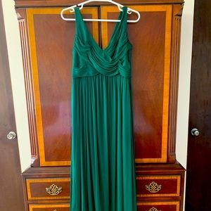 Wore as a bridesmaids dress to a wedding.